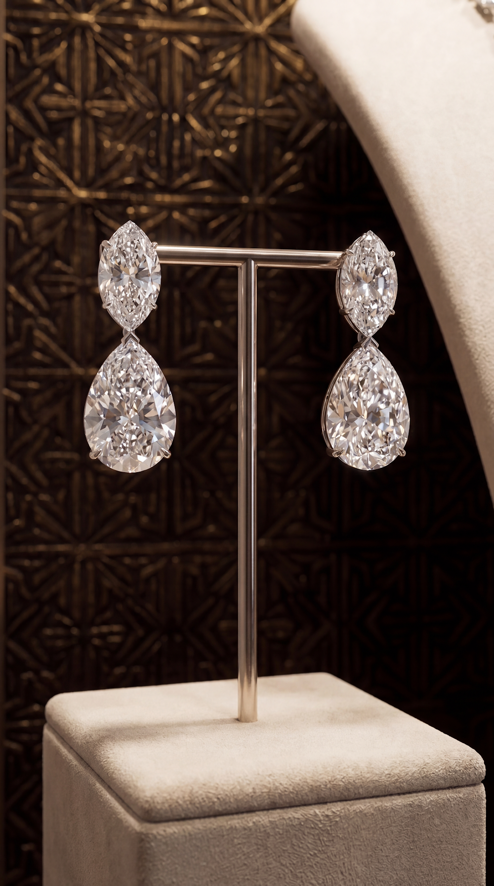 Rosé Impériale Earrings