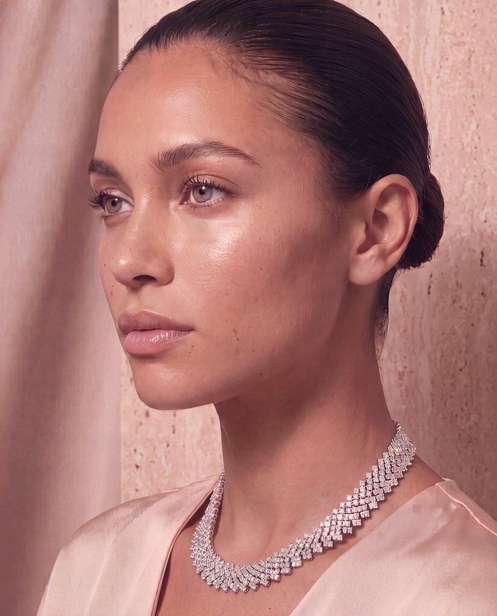 Big WG Diamond Necklace